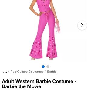 Barbie Pink Flare Jumpsuit